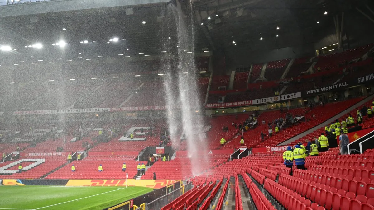 old trafford leak