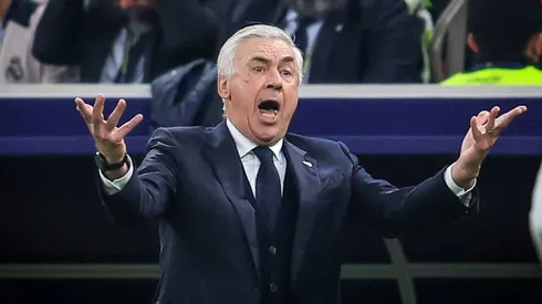 Head Coach Carlo Ancelotti of Real Madrid is present during the FIFA Intercontinental Cup Qatar 2024 match between Real Madrid and CF Pachuca at Lusail Stadium in Doha, Qatar, on December 18, 2024.