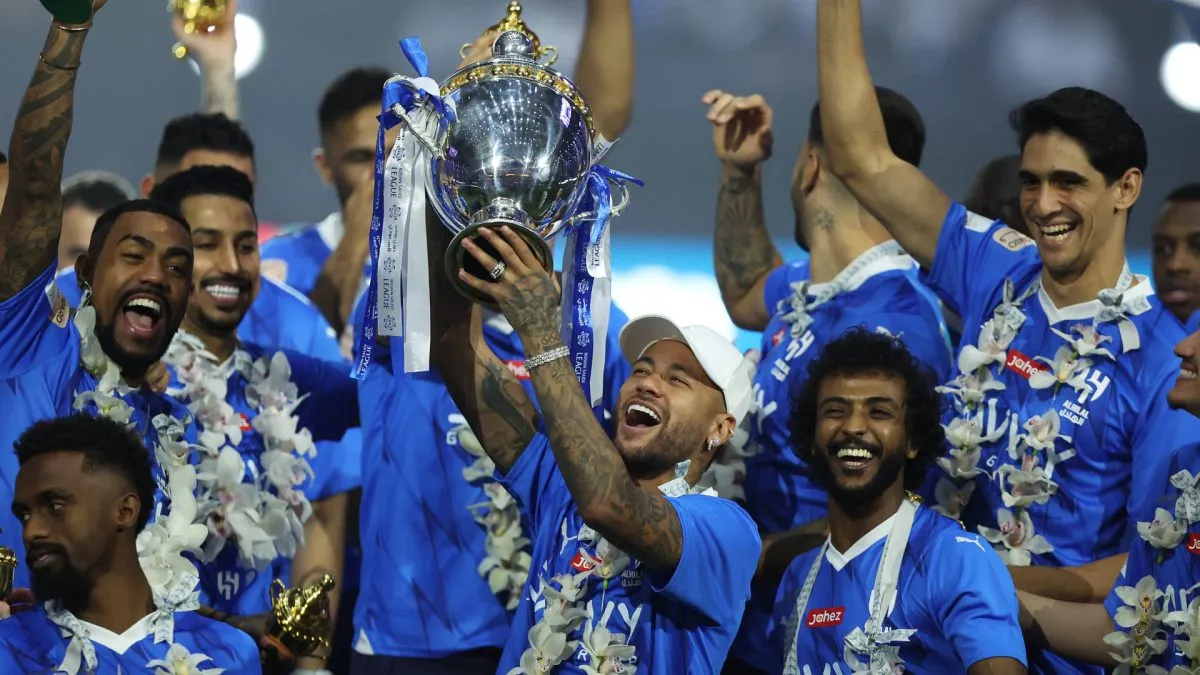 neymar saudi pro league trophy