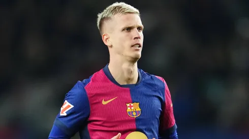 Dani Olmo of FC Barcelona during the La Liga EA Sports match between FC Barcelona and CD Leganes played at Lluis Companys Stadium on December 15, 2024 in Barcelona, Spain.