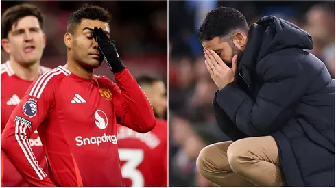 Casemiro (left) and Ruben Amorim (right)