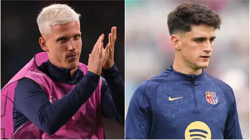 Dani Olmo (left) and Pau Victor (right)