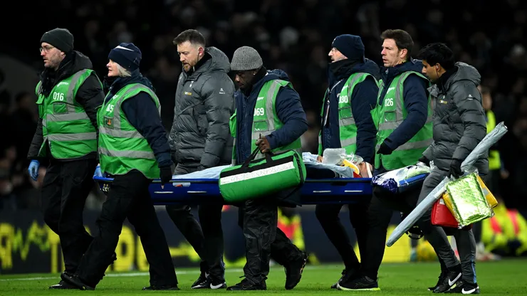 Tottenham midfielder Rodrigo Bentancur collapsed on the pitch during the Carabao Cup semifinal against Liverpool.