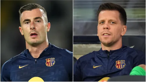 Iñaki Peña (left) and Wojciech Szczesny (right)