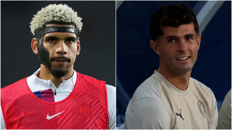 Ronald Araujo (left) and Christian Pulisic (right)