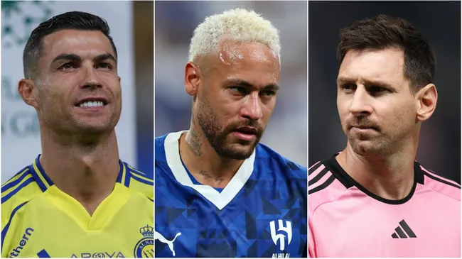 ronaldo neymar messi