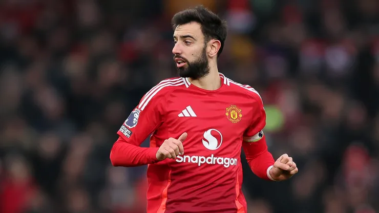Bruno Fernandes of Manchester United.