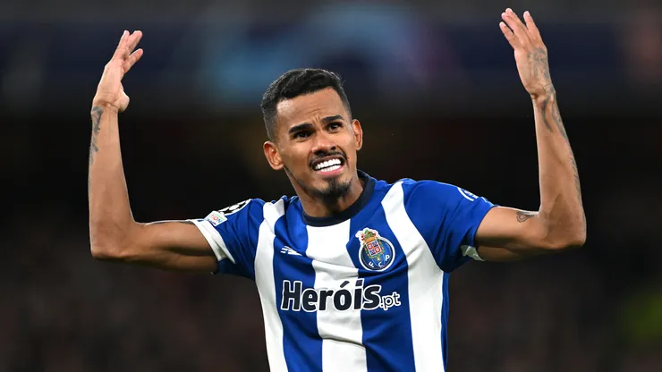 Galeno of FC Porto reacts during a game.