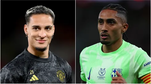 Antony (left) and Raphinha (right)