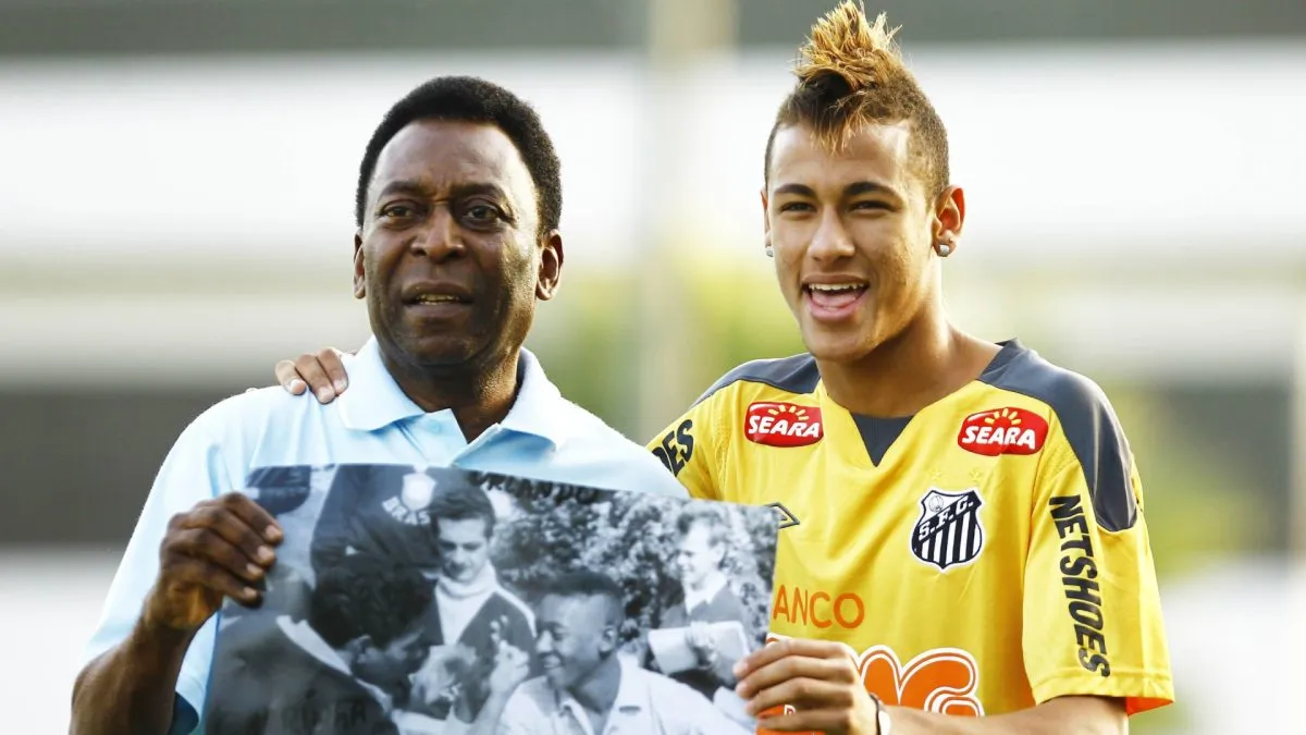 neymar pele santos