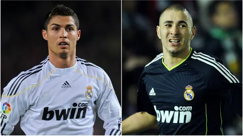 Cristiano Ronaldo (left) and Karim Benzema (right)