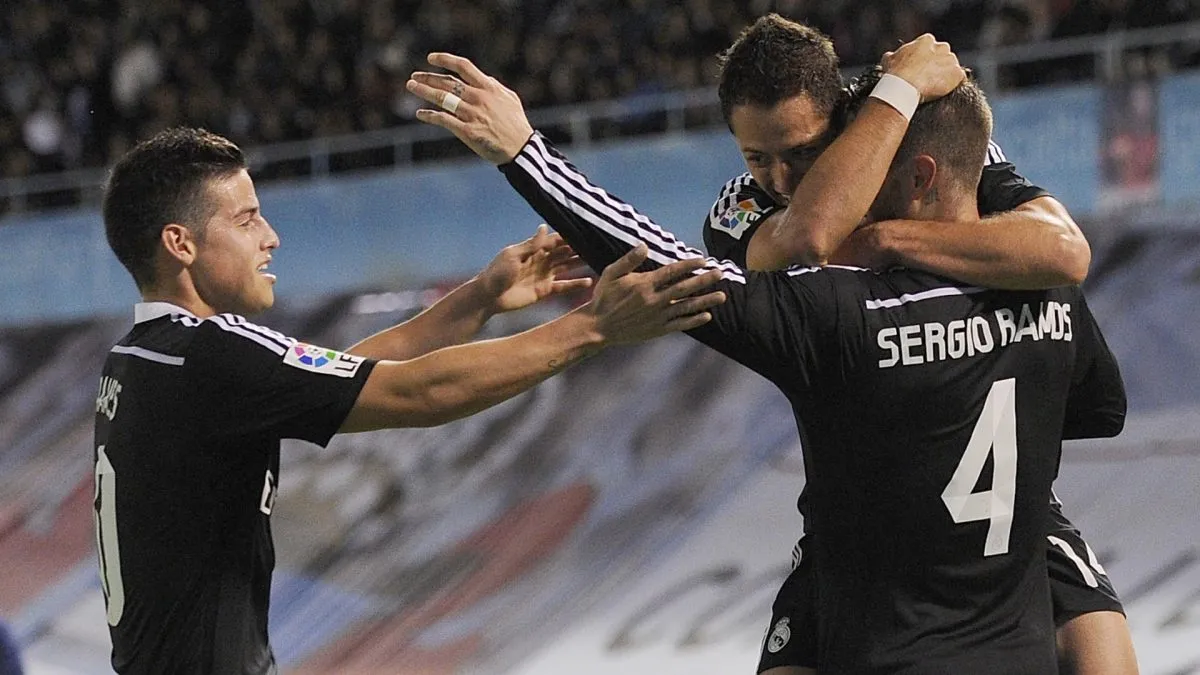 james rodriguez sergio ramos chicharito real madrid