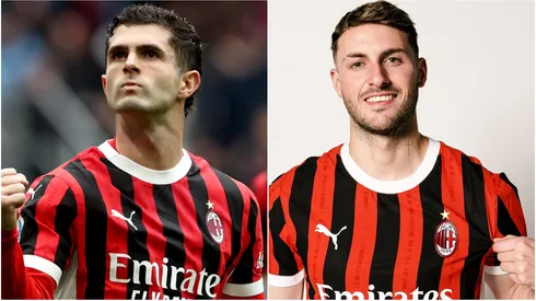 Christian Pulisic (left) and Santiago Gimenez (right)