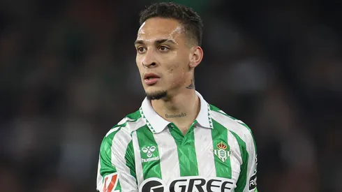 Antony of Real Betis during the La Liga EA Sports match between Real Betis and Athletic Club played at Benito Villamarin Stadium on January 2, 2025 in Sevilla, Spain.