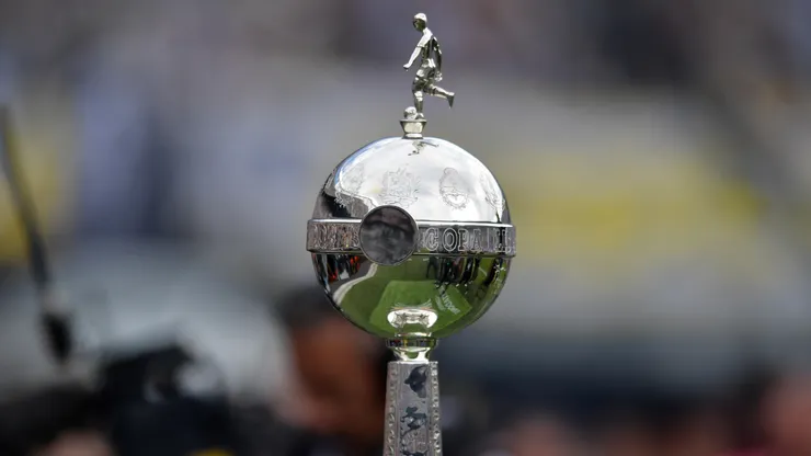 The Copa Libertadores trophy.