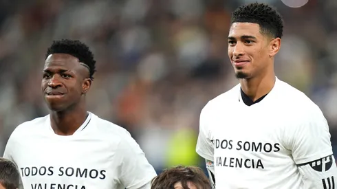 Vinicius Junior and Jude Bellingham of Real Madrid.