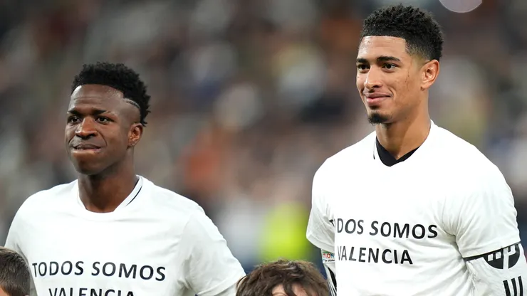 Vinicius Junior and Jude Bellingham of Real Madrid.