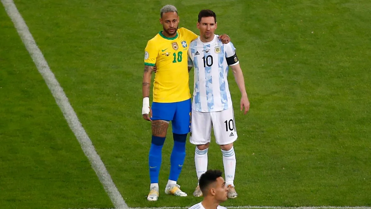 messi neymar agentina brazil