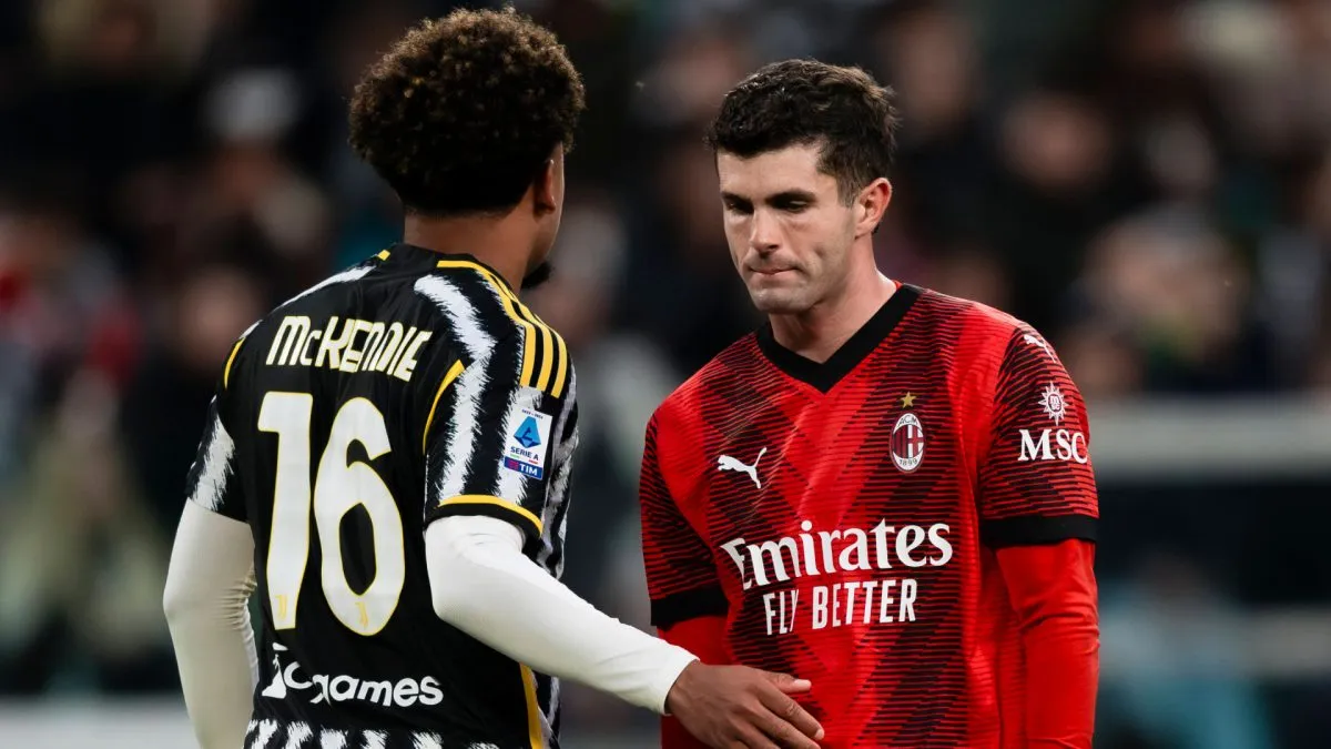 pulisic mckennie milan juventus serie a
