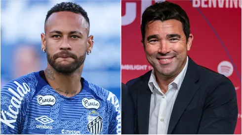 Neymar (left) and Deco (right)