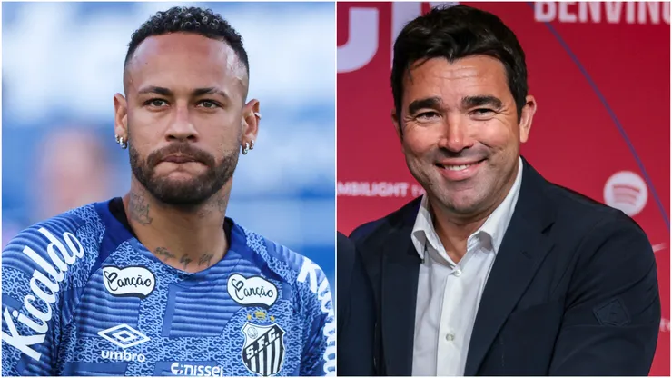 Neymar (left) and Deco (right)