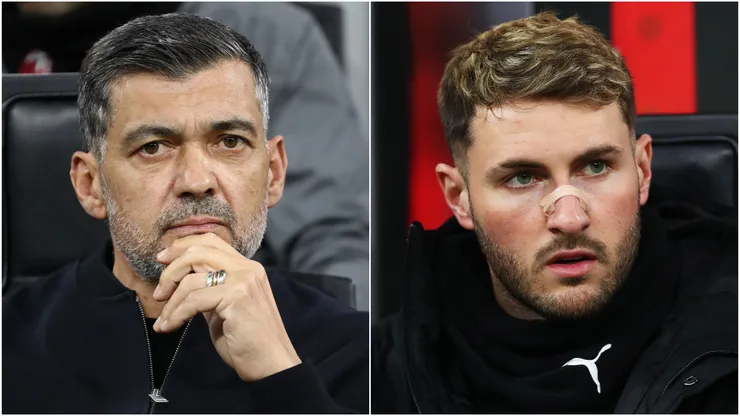 Sergio Conceicao (left) and Santiago Gimenez (right)