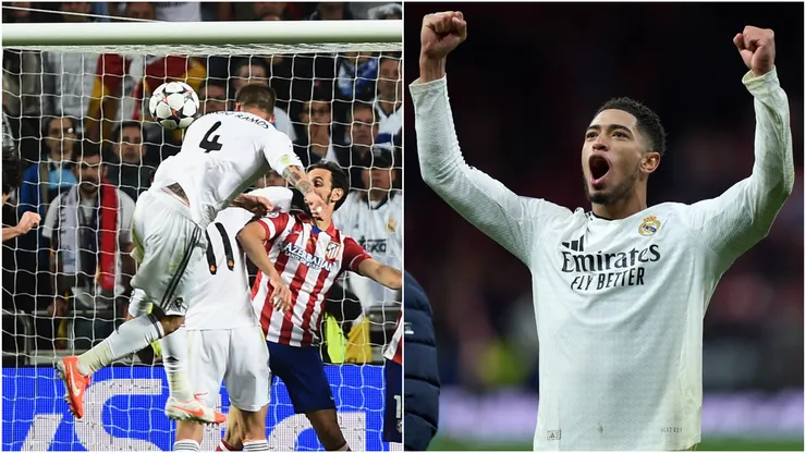 Sergio Ramos (left) and Jude Bellingham (right)