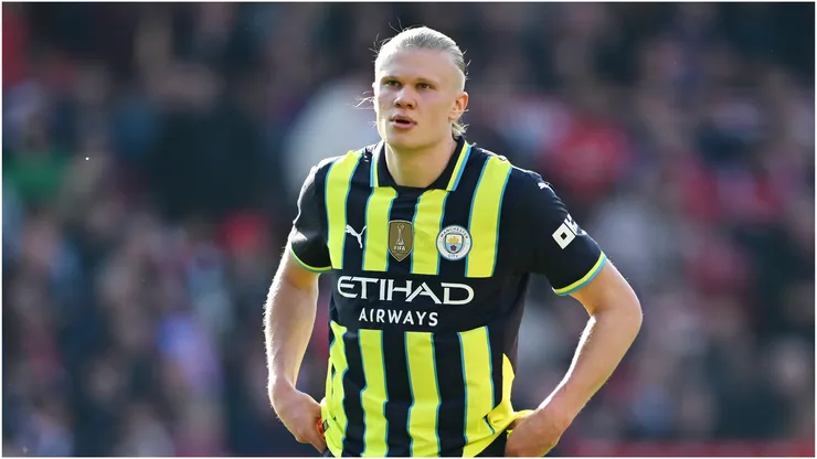 Erling Haaland of Manchester City
