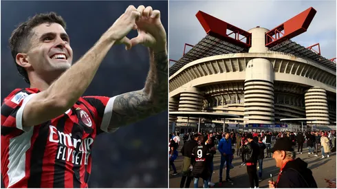 Christian Pulisic and San Siro Stadium