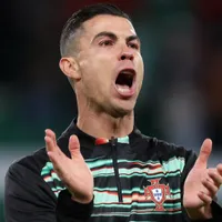 Cristiano Ronaldo reacts to Portugal’s qualification for Nations League Final Four after Denmark win