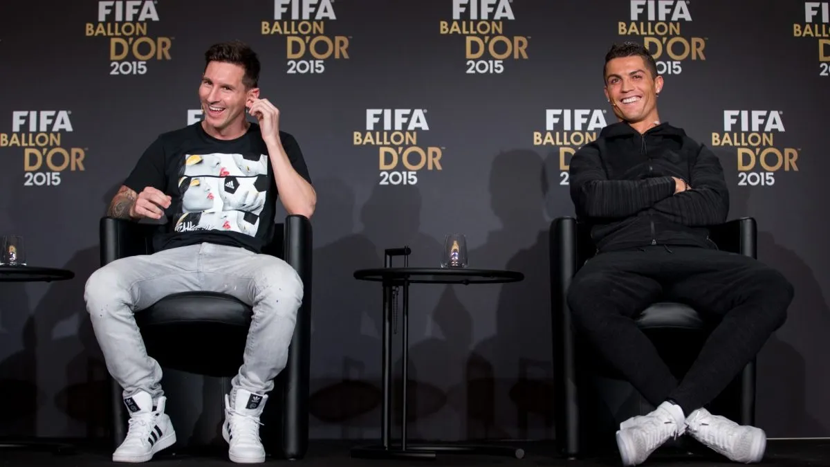 Lionel Messi and Cristiano Ronaldo