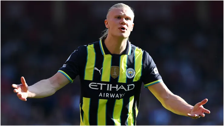 Erling Haaland of Manchester City