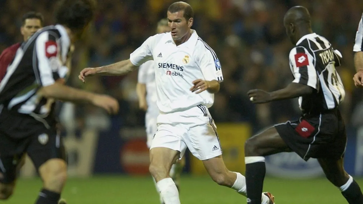 Zinedine Zidane joined Real Madrid in 2001.