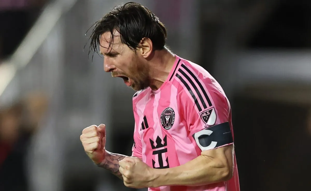 Video: Lionel Messi scores stunning volley for Inter Miami in MLS game ...
