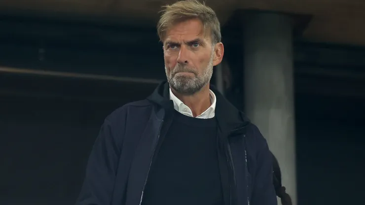 Jurgen Klopp, Global Head of Soccer RB Leipzig, is seen prior to the DFB Cup Semi Final between VfB Stuttgart and RB Leipzig at Mercedes-Benz Arena on April 02, 2025 in Stuttgart, Germany.