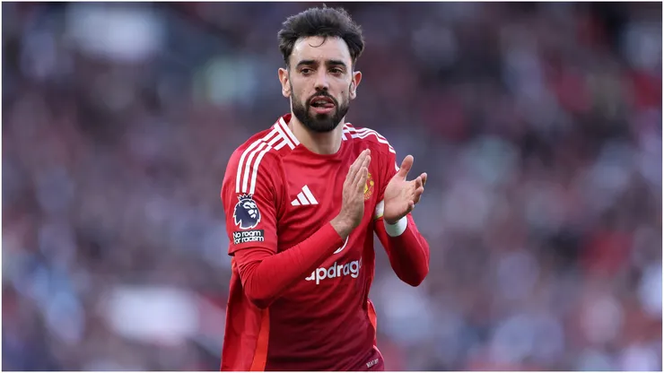 Bruno Fernandes of Manchester United