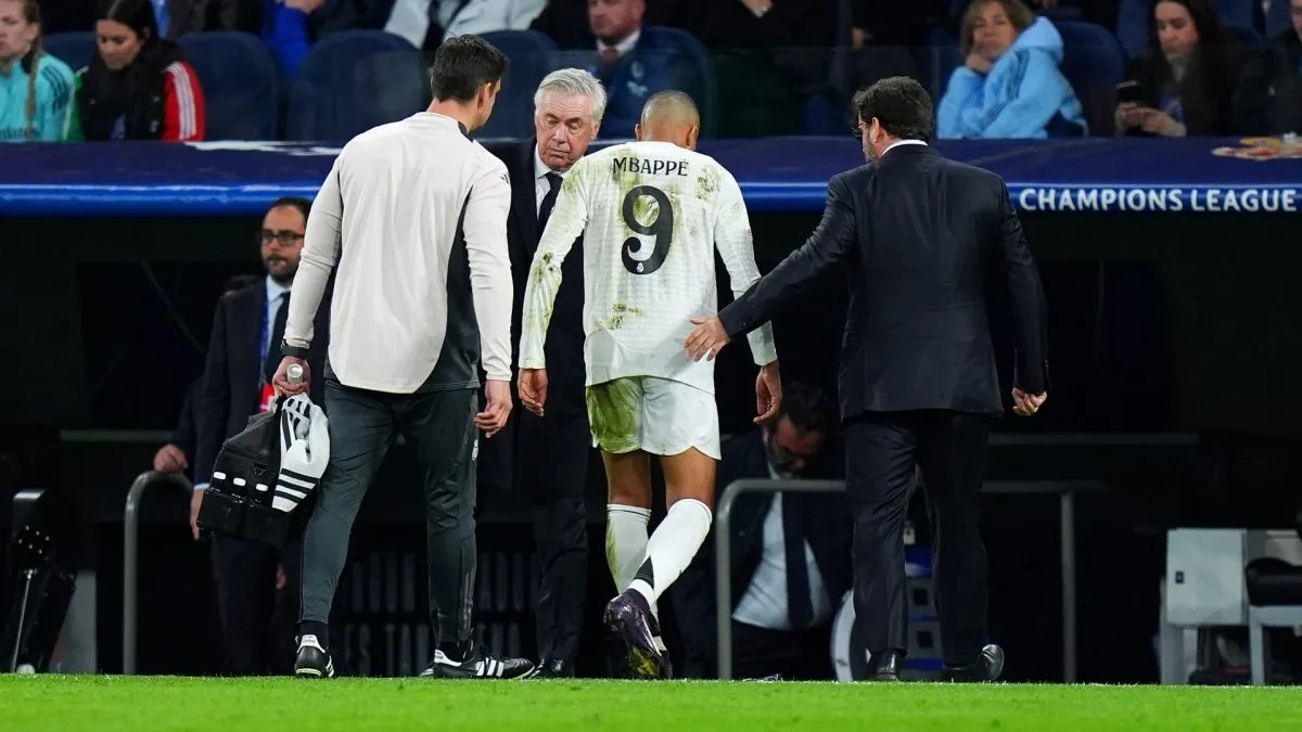 mbappe injury arsenal