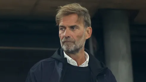 Jurgen Klopp, Global Head of Soccer RB Leipzig, is seen prior to the DFB Cup Semi Final between VfB Stuttgart and RB Leipzig at Mercedes-Benz Arena on April 02, 2025 in Stuttgart, Germany.