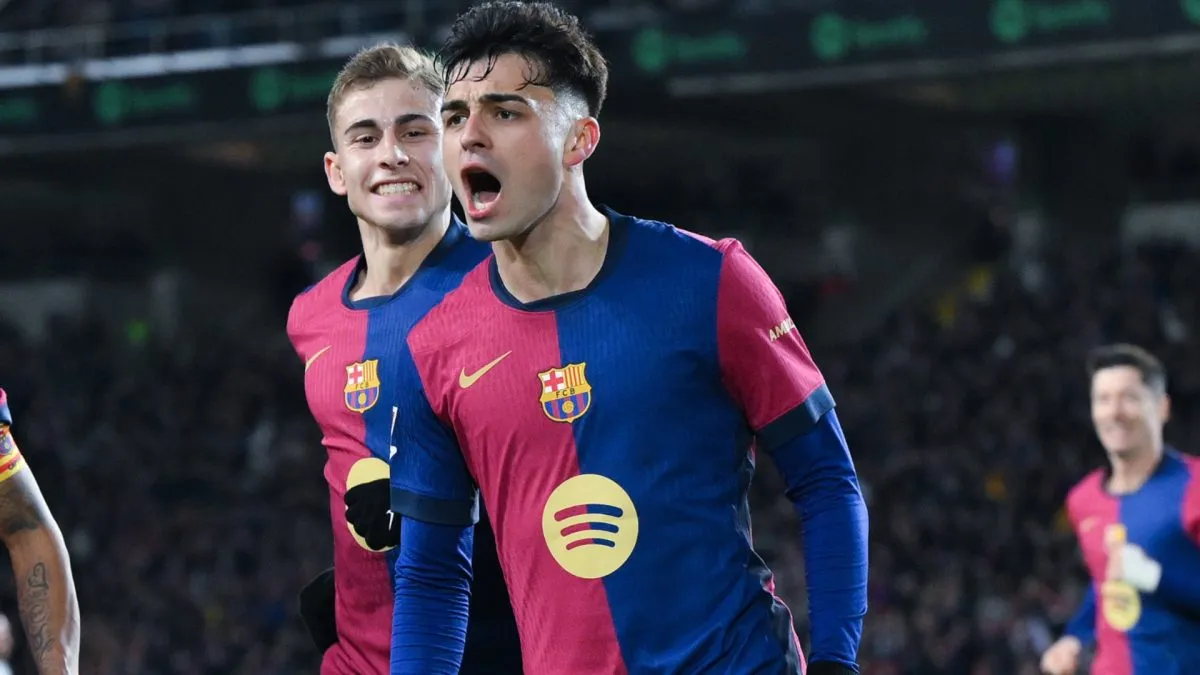 FC Barcelona star pedri scored the opening goal in the Copa del Rey 2025 final against Real Madrid with a stunning strike.