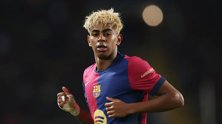 Barcelona star Lamine Yamal.