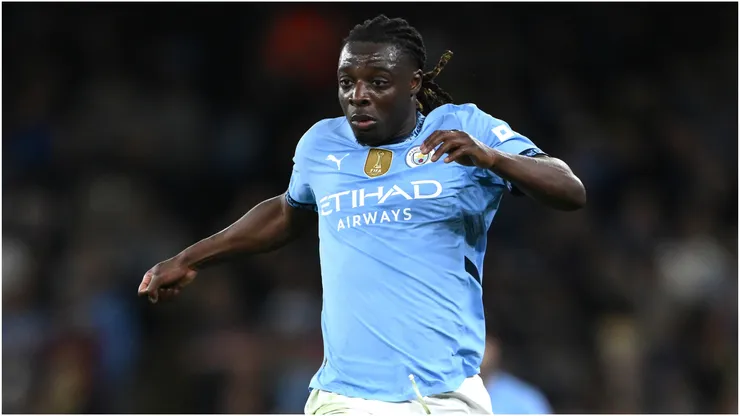 Manchester City player Jeremy Doku