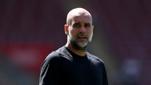Manchester City coach Pep Guardiola.