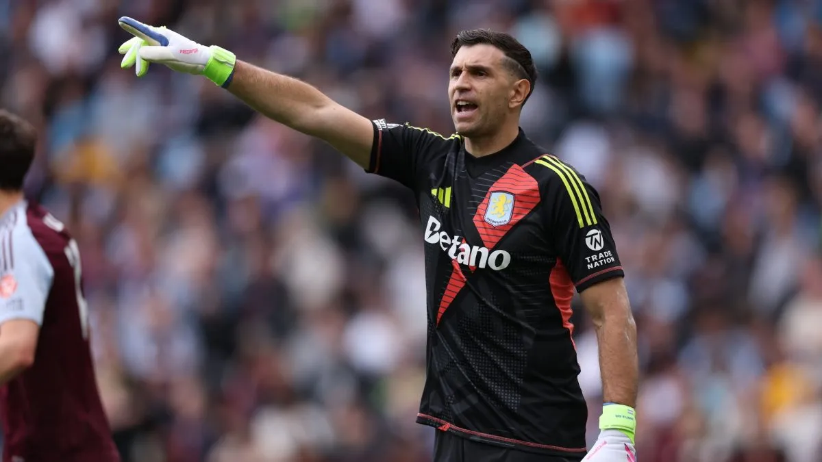 Emiliano Martinez of Aston Villa.