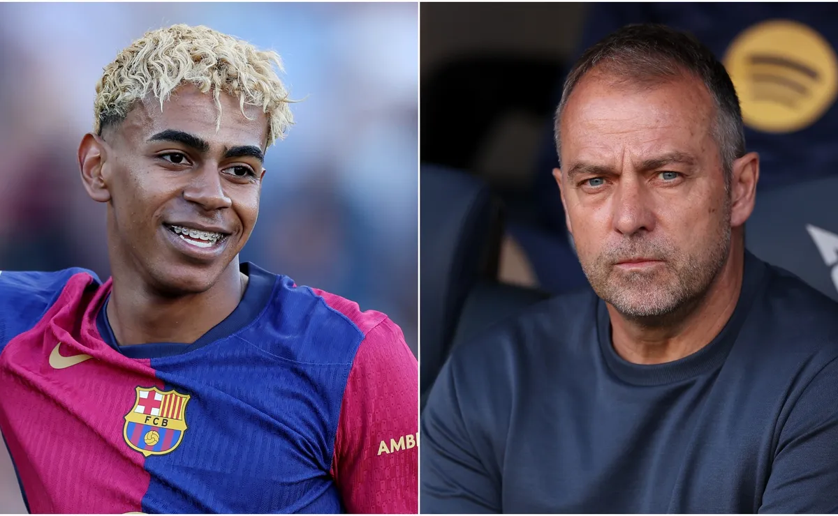 Lamine Yamal claps back at Barcelona boss Hansi Flick's pressure warning  with eight-word response ahead of PSG clash in UEFA Champions League -  World Soccer Talk
