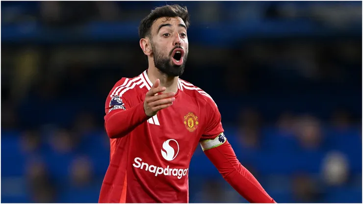 Bruno Fernandes of Manchester United