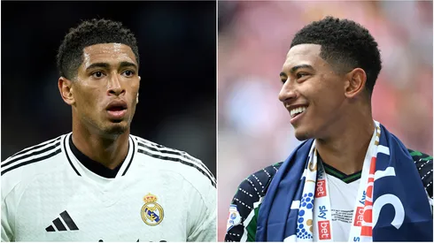 Jude Bellingham (L) of Real Madrid and Jobe Bellingham (R) of Sunderland.