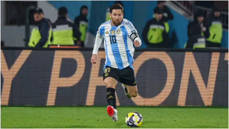 Lionel Messi of Argentina