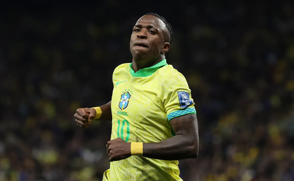 Video: Vinicius scores for Brazil, first goal in Ancelotti's era
