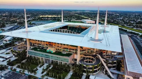 General view of Hard Rock Stadium on September 21, 2023 in Miami Gardens, Florida.