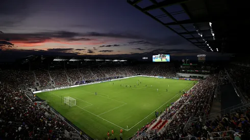 A general view during a game between the United States and Nigeria at Audi Field on September 06, 2022.